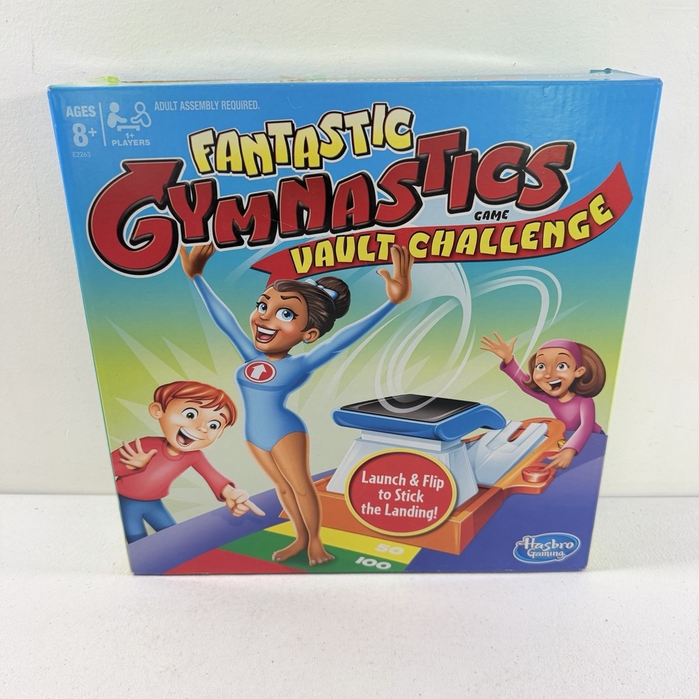 Fantastic Gymnastics Game Vault Challenge Hasbro 2017 NEW